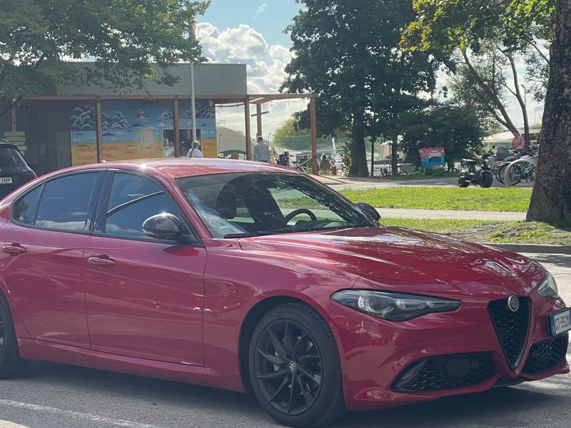 Alfa Romeo Giulia spotted in Pärnu