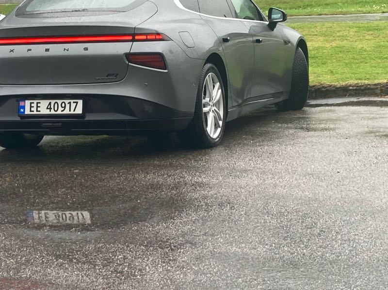 Xpeng P7 spotted in Stryn