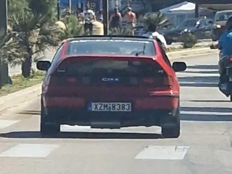 Honda CRX spotted in Rhodes