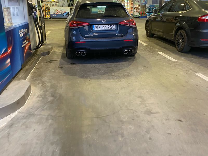 Mercedes-Benz A45 AMG spotted in Split