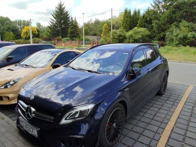 Mercedes-Benz GLA 45 AMG spotted in Dąbrowa Górnicza