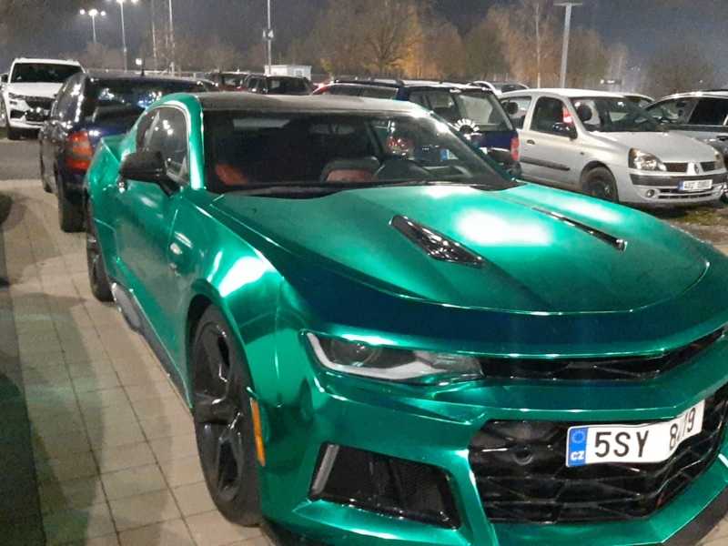 Chevrolet Camaro spotted in Liberec
