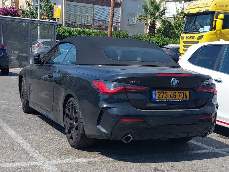 BMW 4 Series (2021) spotted in Tel Aviv, Israel