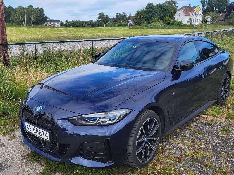 BMW i4 (2022) spotted in Fredrikstad, Norway