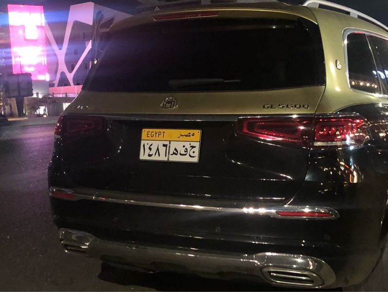 Mercedes-Benz GLS 600 spotted in El Shorouk