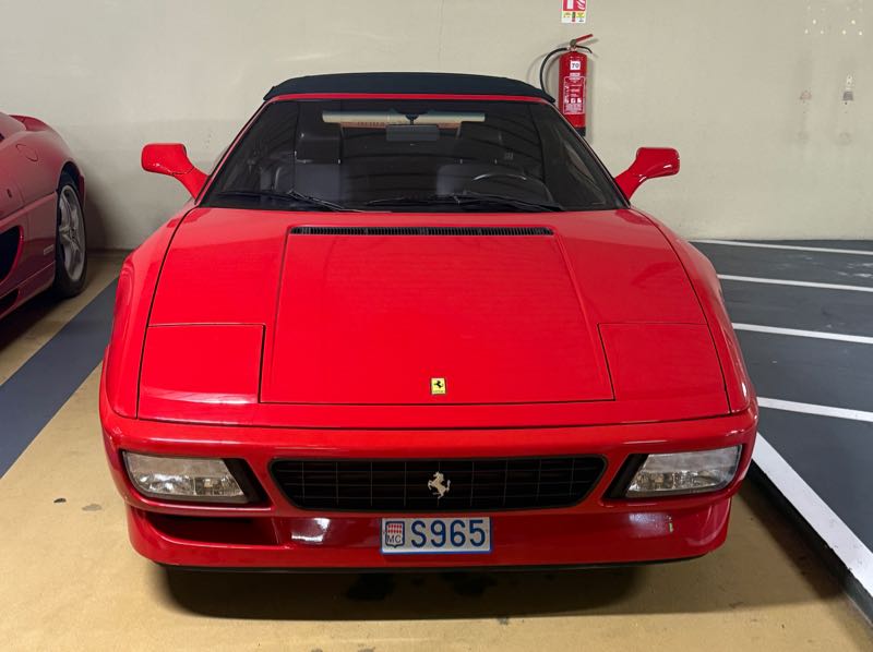 Ferrari 348 TS spotted in Monaco