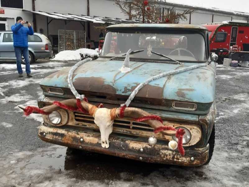 Chevrolet C10 spotted in Vaduz