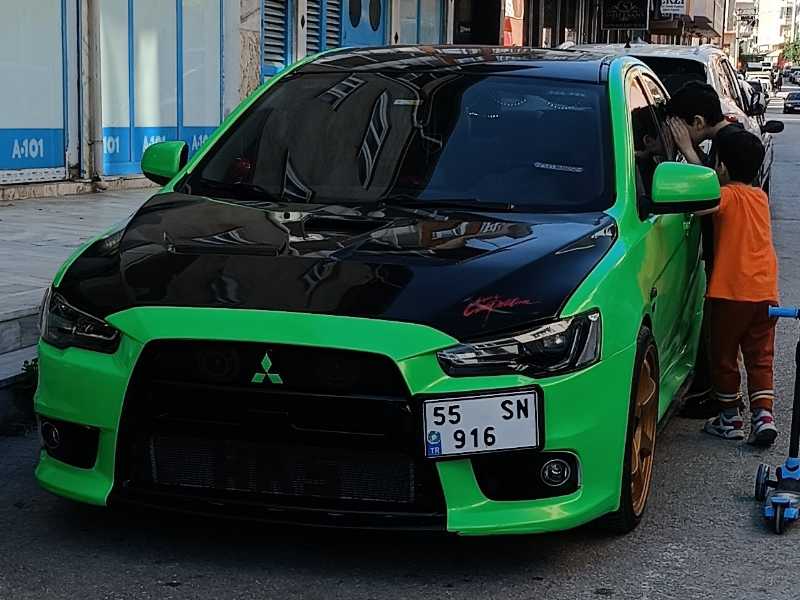 Mitsubishi Lancer Evolution spotted in Bursa