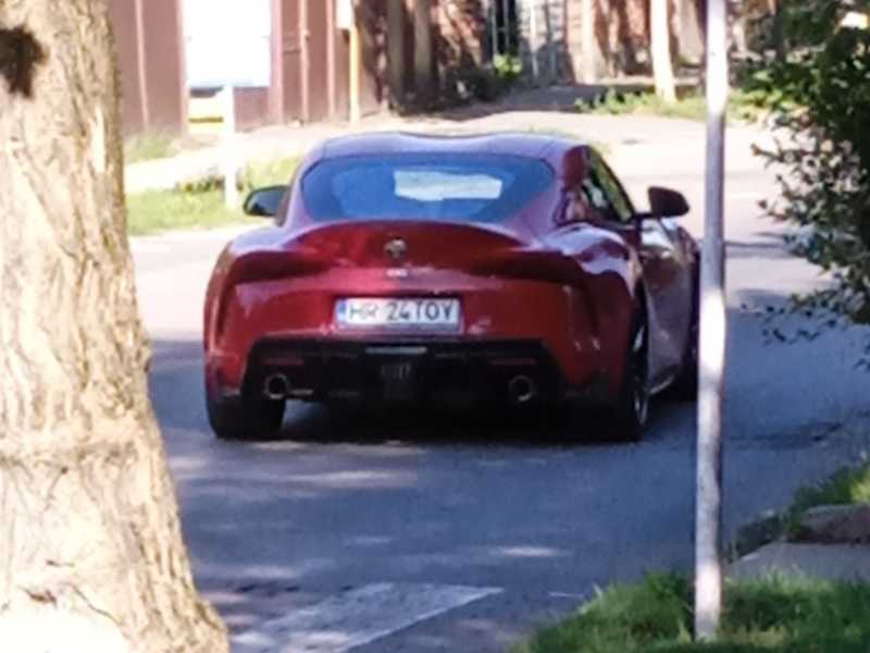 Toyota Supra spotted in Odorheiu Secuiesc