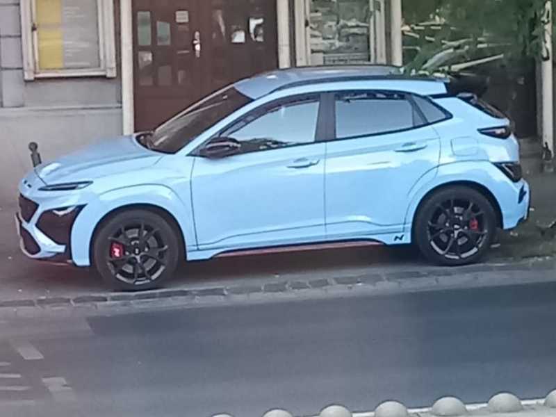 Hyundai i20 N spotted in Prague