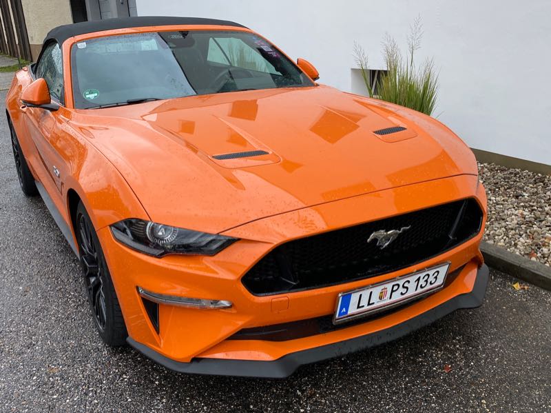 Ford Mustang spotted in Linz