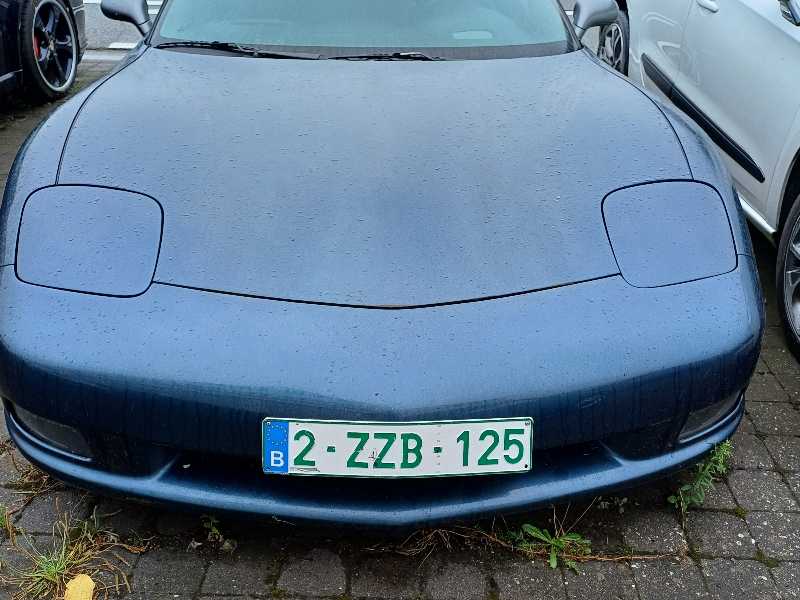 Chevrolet Corvette (1998) spotted in Ostend, Belgium