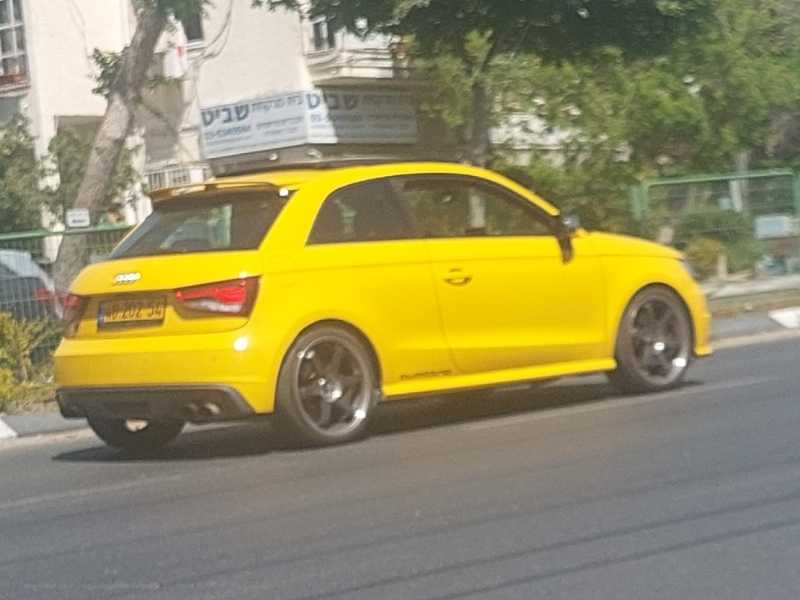 Audi S1 spotted in Tel Aviv