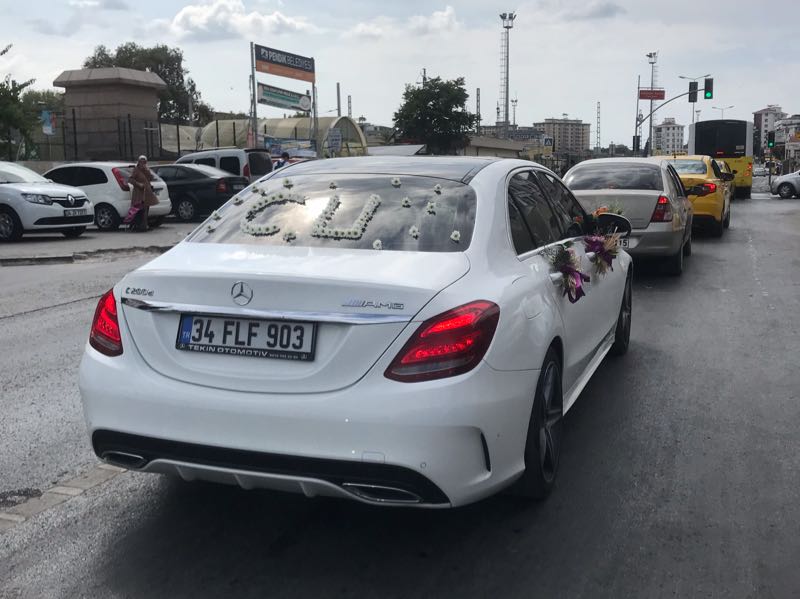 Mercedes-Benz C 63 AMG spotted in Istanbul