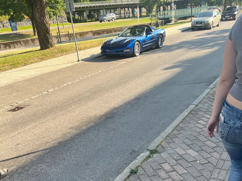 Chevrolet Corvette (2000) spotted in Söderhamn, Sweden