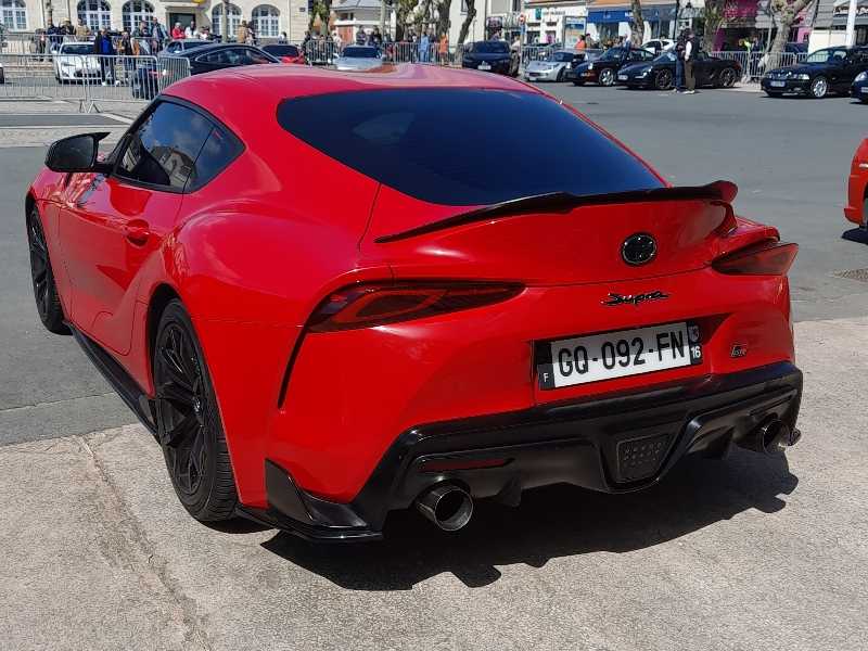 Toyota Supra spotted in La Rochelle
