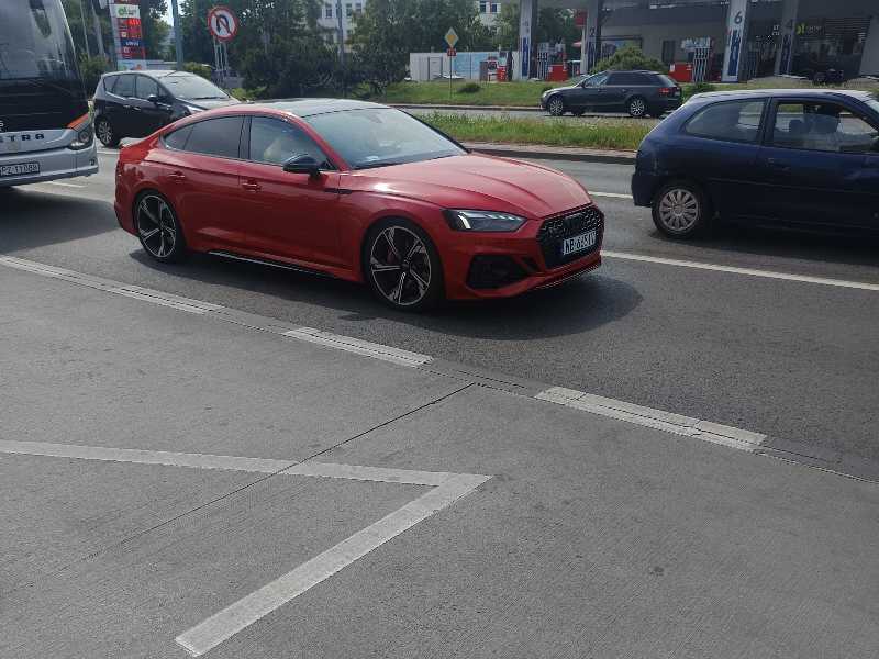Audi RS5 (2021) spotted in Płock, Poland