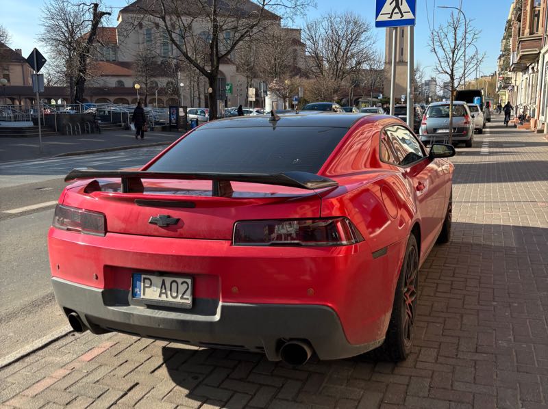 Chevrolet Camaro (2014) spotted in Ostrów Wielkopolski, Poland