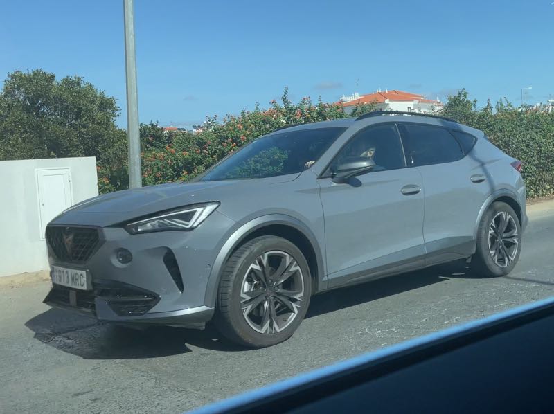 Cupra Formentor spotted in Paderne