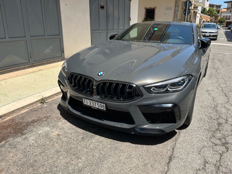 BMW M8 Competition spotted in Cassano All'Ionio