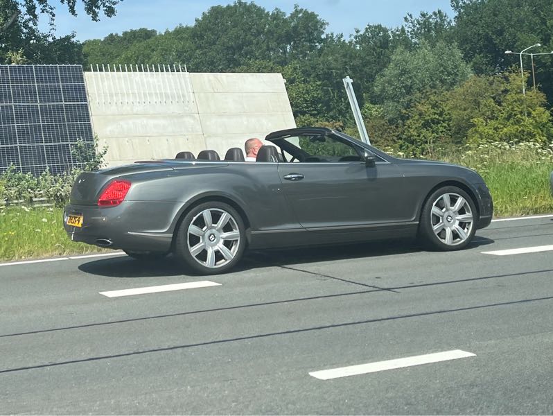 Bentley Continental GTC spotted in Alkmaar