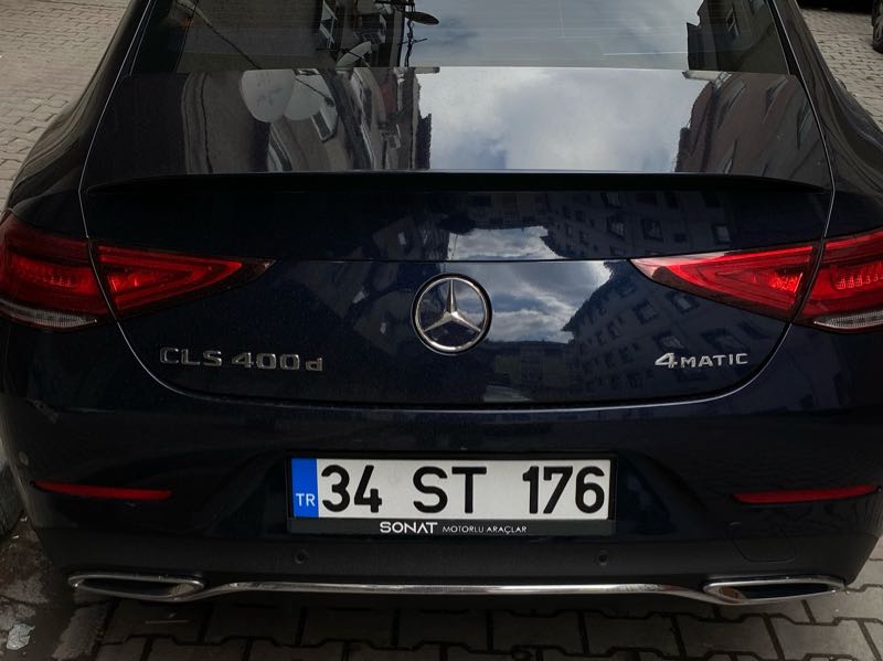 Mercedes-Benz CLS 400d (2020) spotted in Istanbul, Turkey