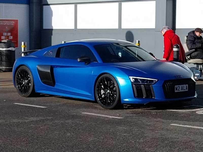 Audi R8 (2018) spotted in South Holland, United Kingdom
