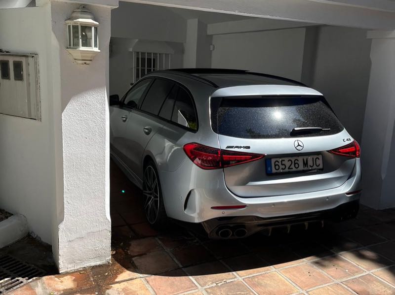 Mercedes-Benz C43 AMG spotted in Tarragona