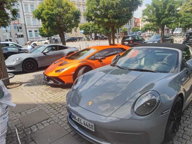 Porsche 911 (2021) spotted in Würzburg, Germany