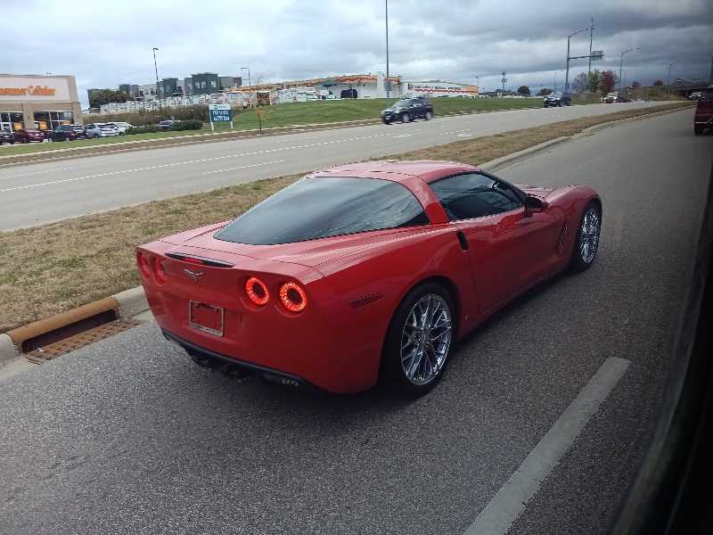 Chevrolet Corvette (2008) spotted in Wisconsin Rapids, United States