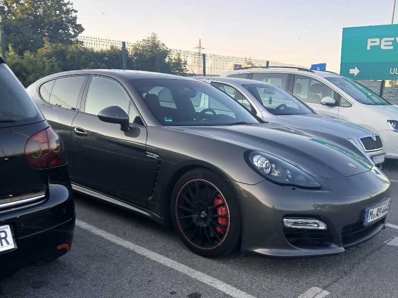 Porsche Panamera spotted in Osijek