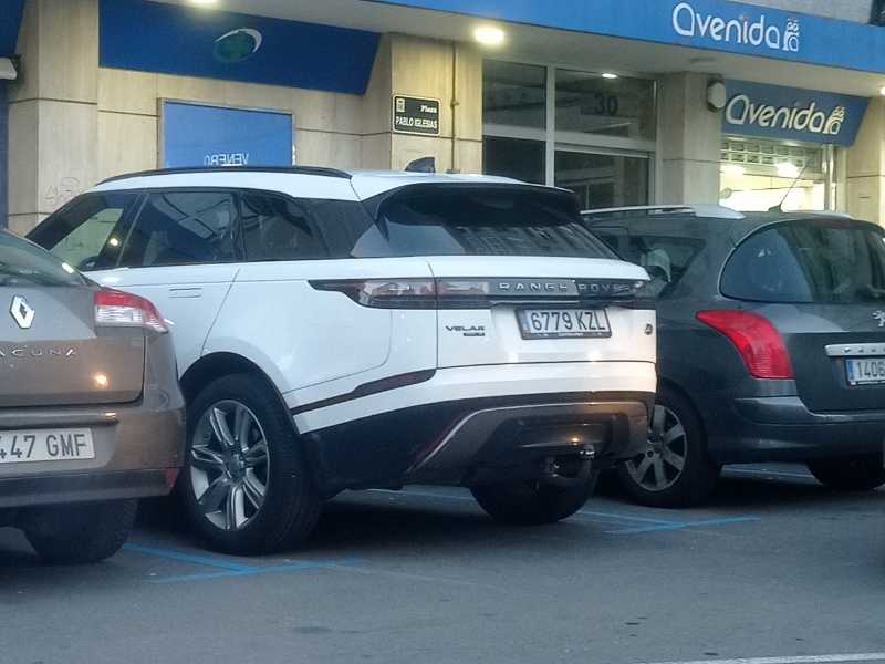 Land Rover Range Rover Velar spotted in Oviedo