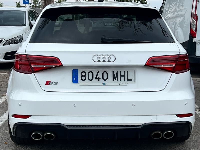 Audi S3 spotted in Torrevieja