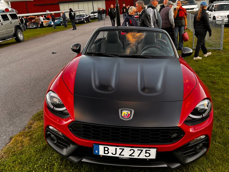 Abarth 124 Spider spotted in Linköping