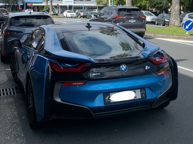 BMW i8 spotted in Tauranga