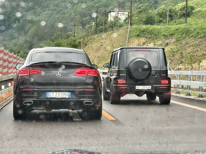 Mercedes-Benz GT spotted in Bergamo