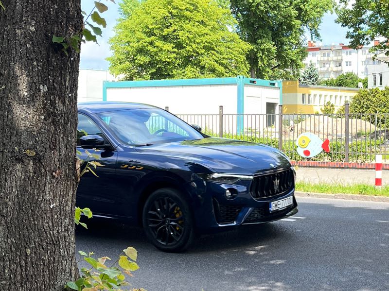 Maserati Levante spotted in Kołobrzeg