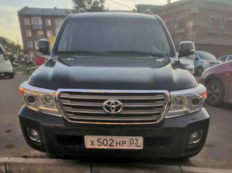 Toyota Land Cruiser spotted in Ulan-Ude