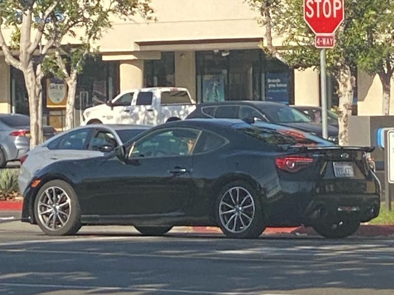 Subaru BRZ spotted in Corona