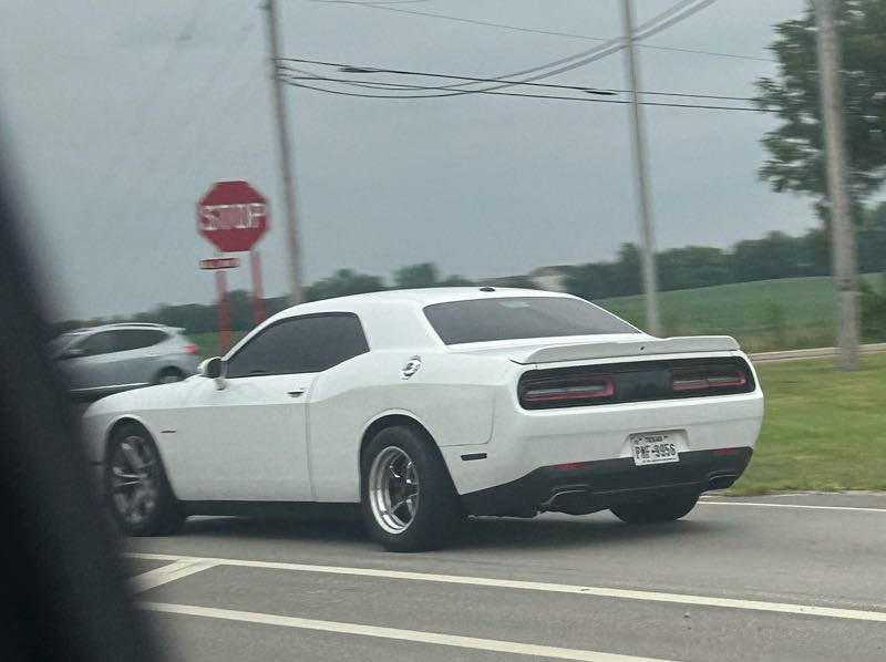 Dodge Challenger spotted in Oswego