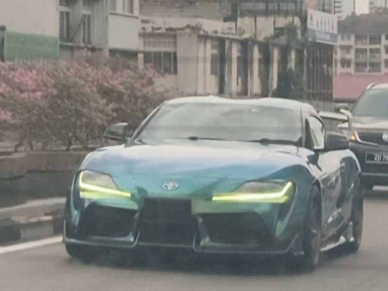 Toyota GR Supra spotted in Batam