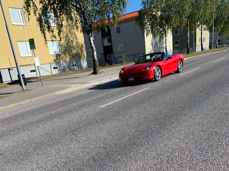 Chevrolet Corvette (2005) spotted in Eskilstuna, Sweden