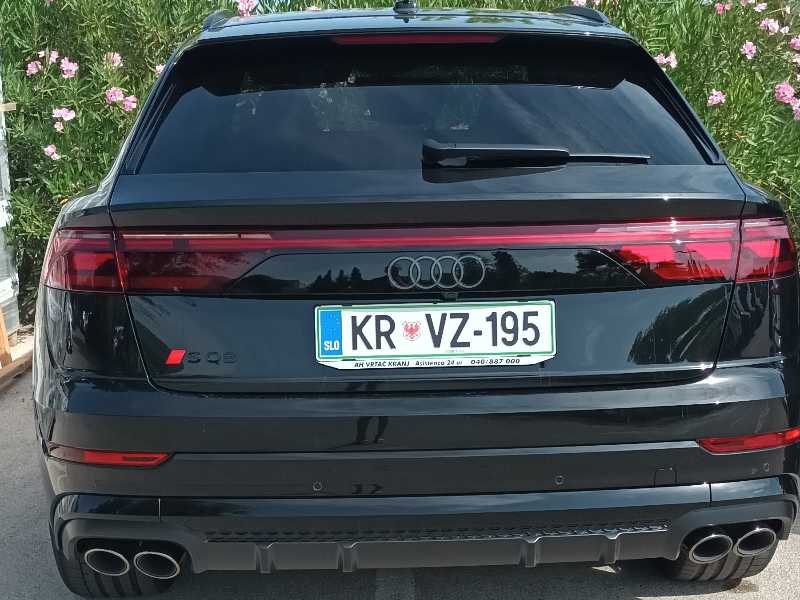 Audi SQ8 spotted in Šibenik