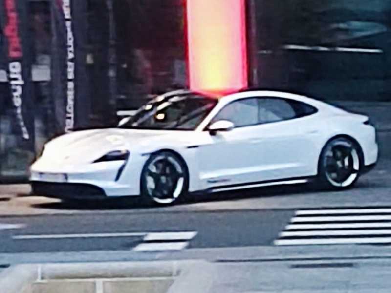 Porsche Taycan (2020) spotted in Sarajevo, Bosnia and Herzegovina