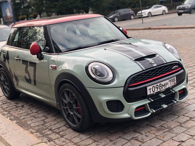 Mini John Cooper Works spotted in Vyborg