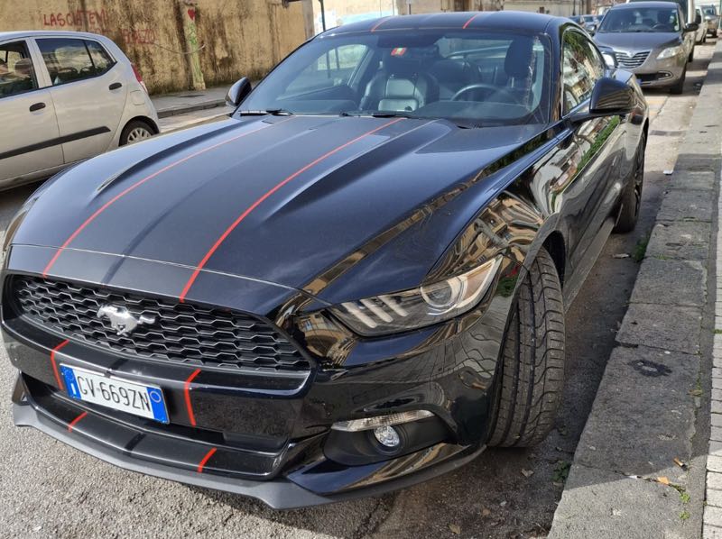Ford Mustang spotted in Bellosguardo