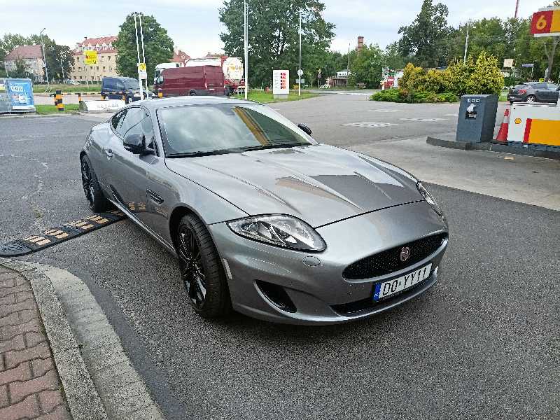 Jaguar XK spotted in Wrocław