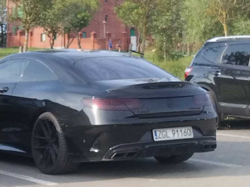 Mercedes-Benz S-Class Coupe spotted in Trzebiatów