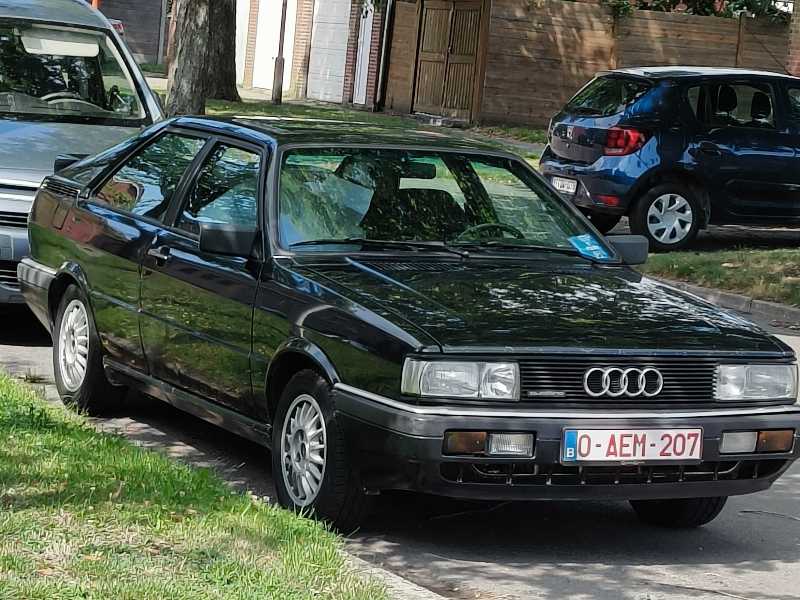 Audi Coupe spotted in Charleroi