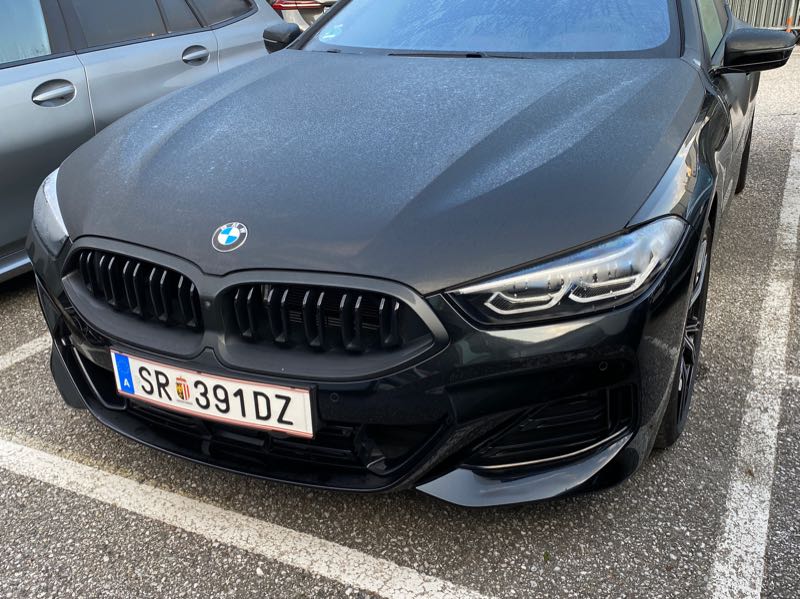 BMW 8 Series spotted in Steyr